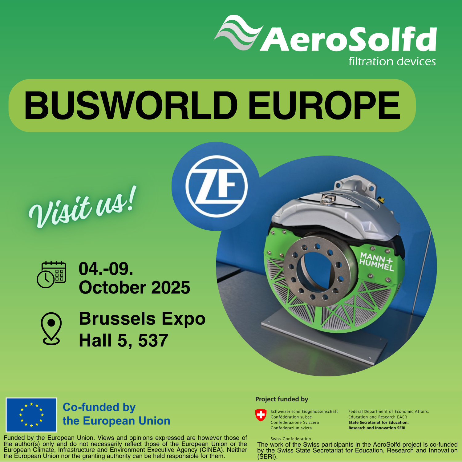 AeroSolfd at Busworld Europe