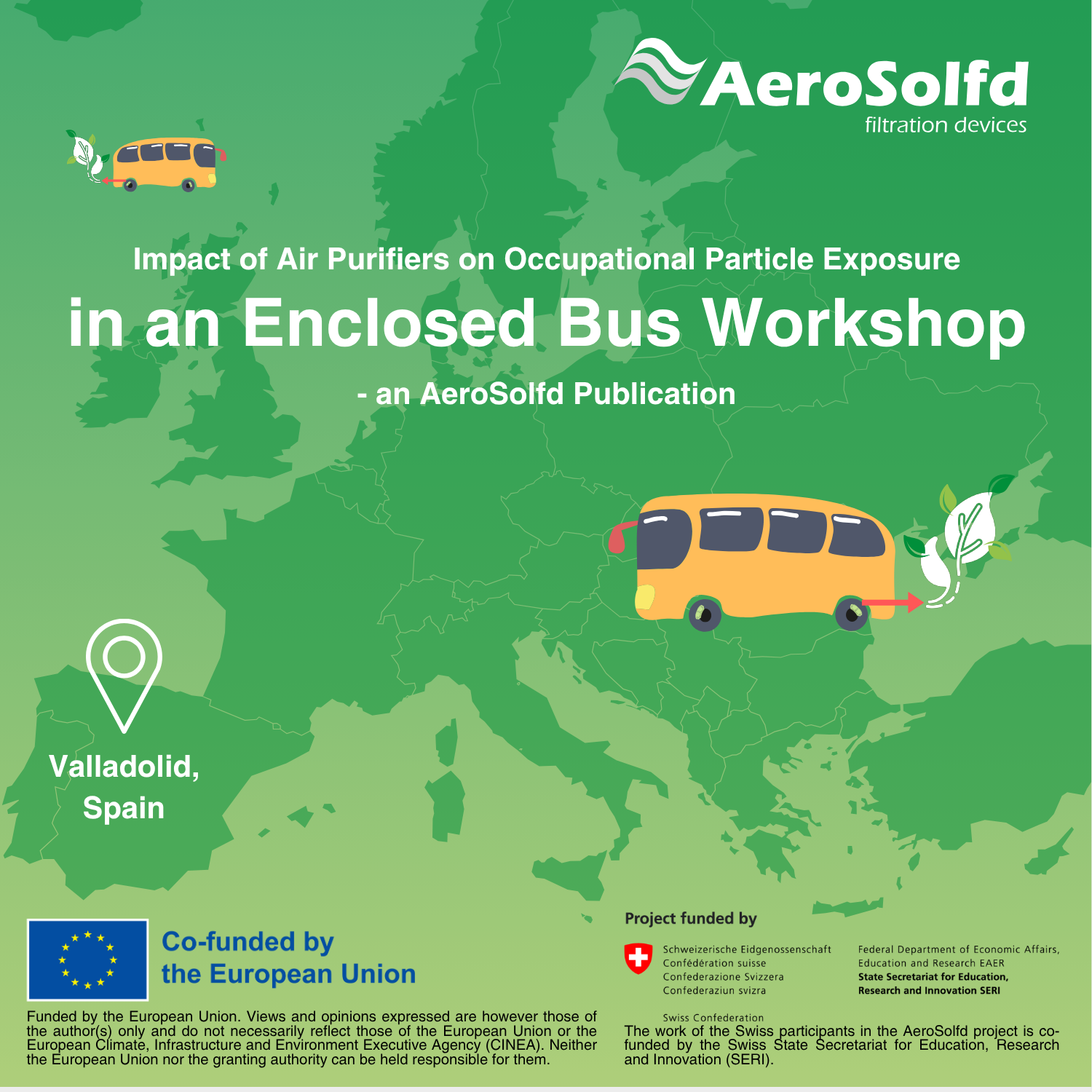 Impact of Air Purifiers on Occupational Particle Exposure in an Enclosed Bus Workshop